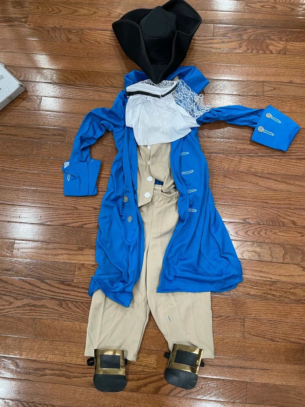 California Costumes Blue Paul Revere Colonial Coat Costume for Kids